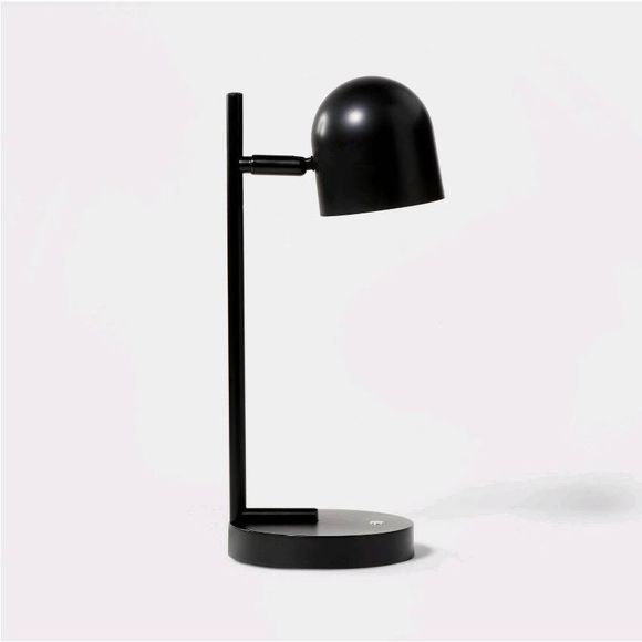PillowFort Matte Black Desk Lamp - Picture 1 of 5